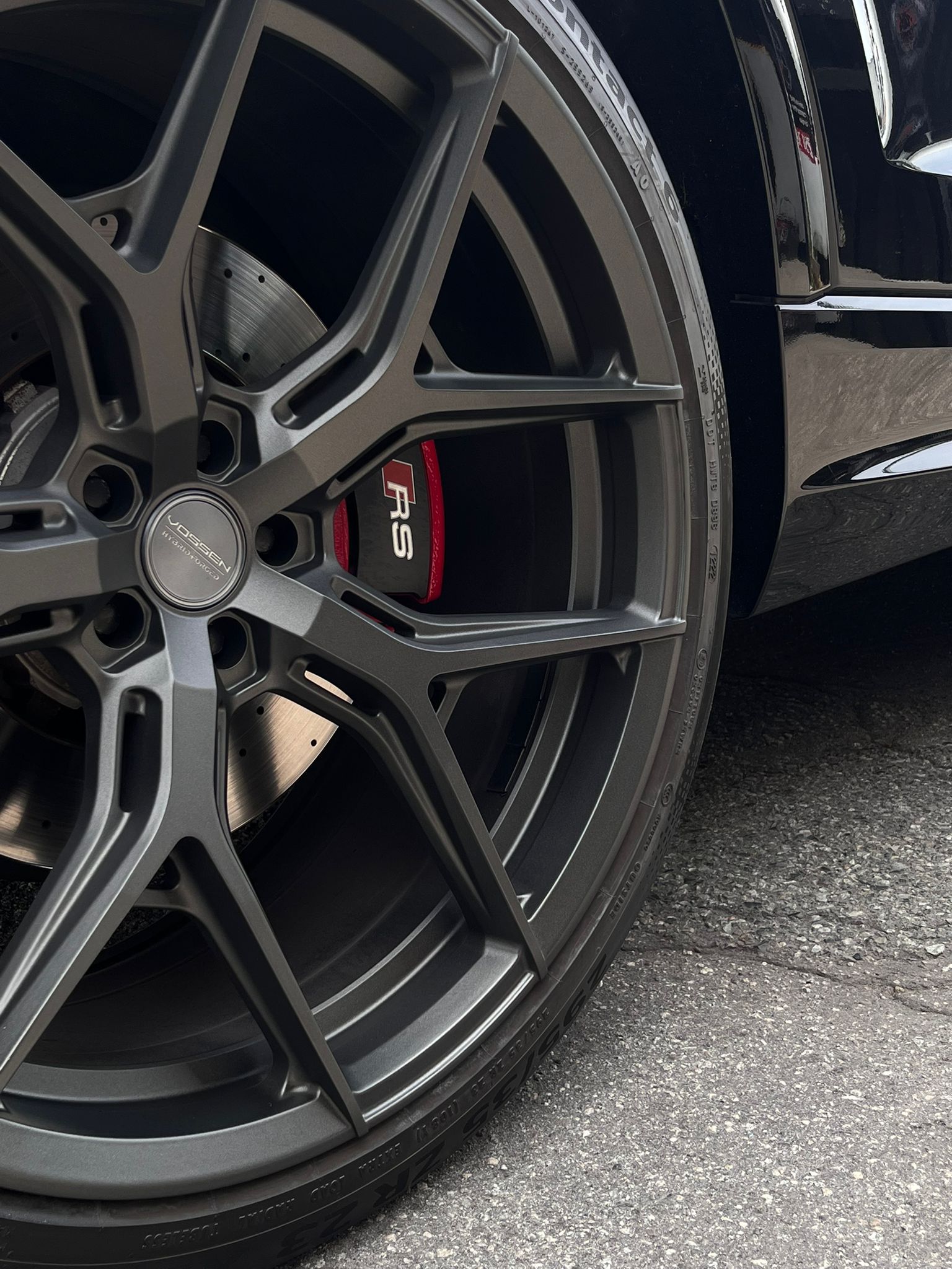 Custom Gunmetal Grey Finish