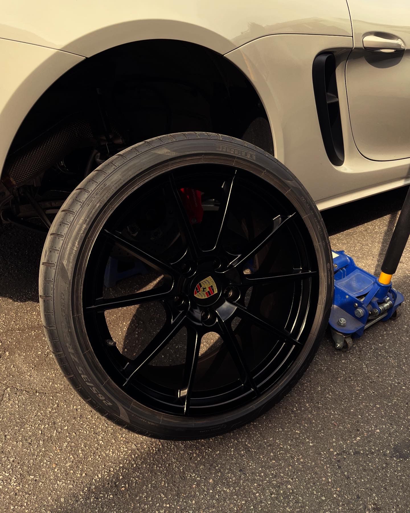 Custom Gunmetal Grey Finish